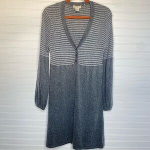 Women’s  Vertigo Paris Angora Tunic Wool blend Sweater V-neck Pull Over Sz XL
